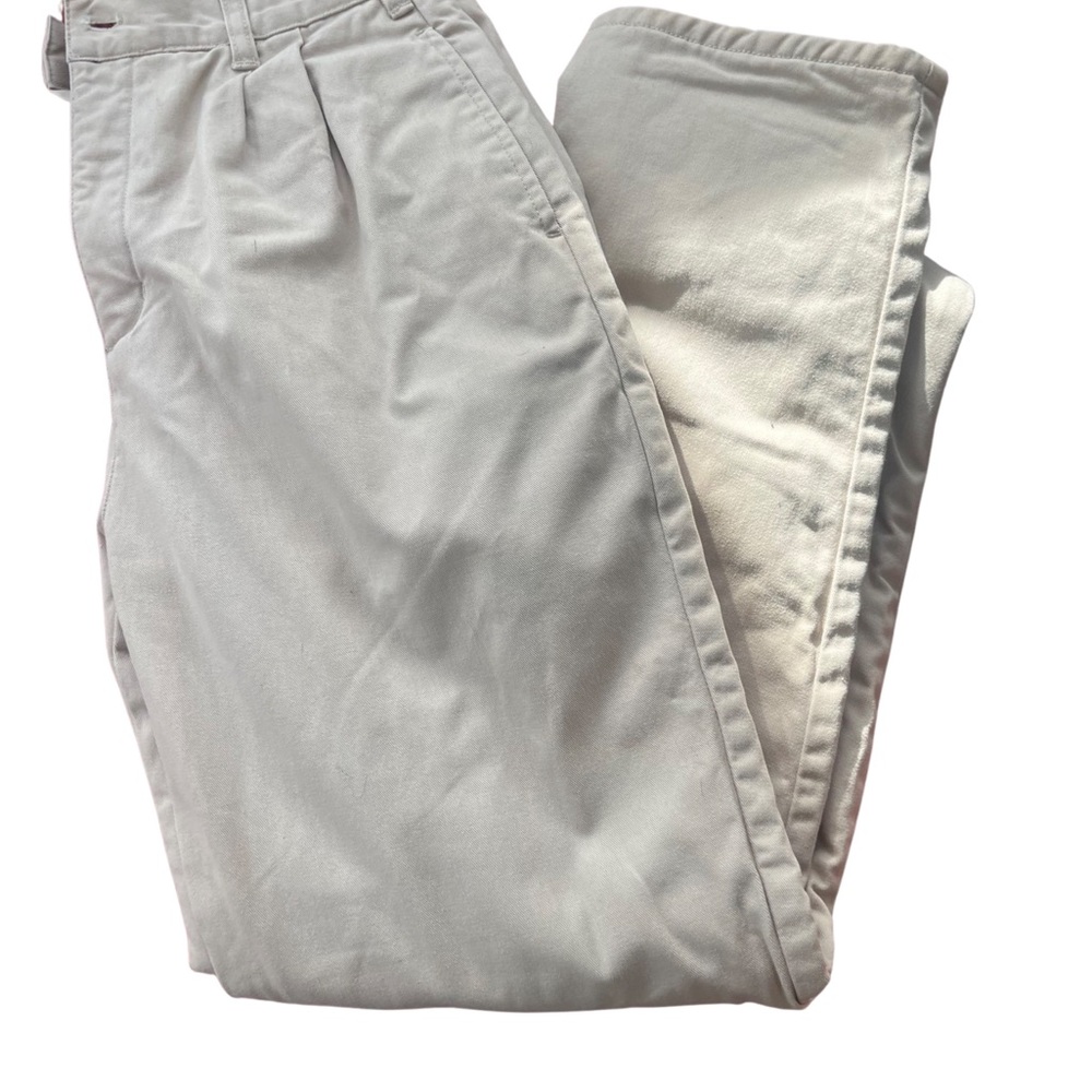 Talbots kids fleece-lined khakis size 14 juniors